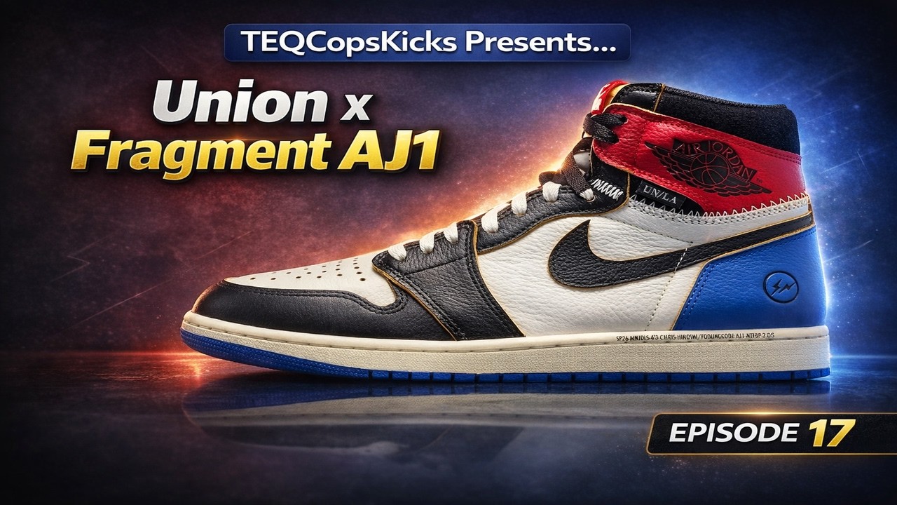 Union LA x Fragment x Air Jordan 1 