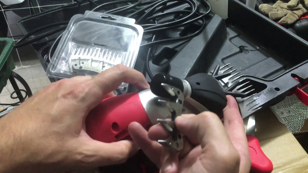 Sheep Shears Pro (Машинки для стрижки овец) — замена лезвий