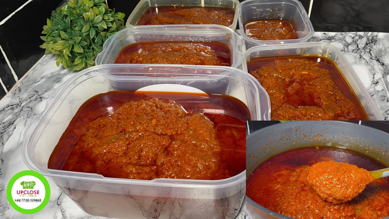 Most Delicious & Flavorful Bulk Tomato Stew| Easy Jollof Stew Recipe| All Purpose Stew. #jollofstew