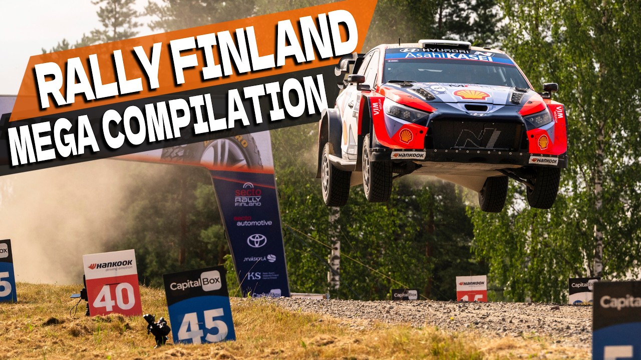 WRC Finland 2025 Madness Mega Compilation🎉One Hour of Flat-Out Speed & Massive Jumps
