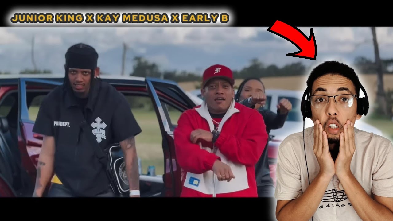 Junior King & Kay Medusa (feat Early B) | OKAY, EK WEET(REACTION!!)