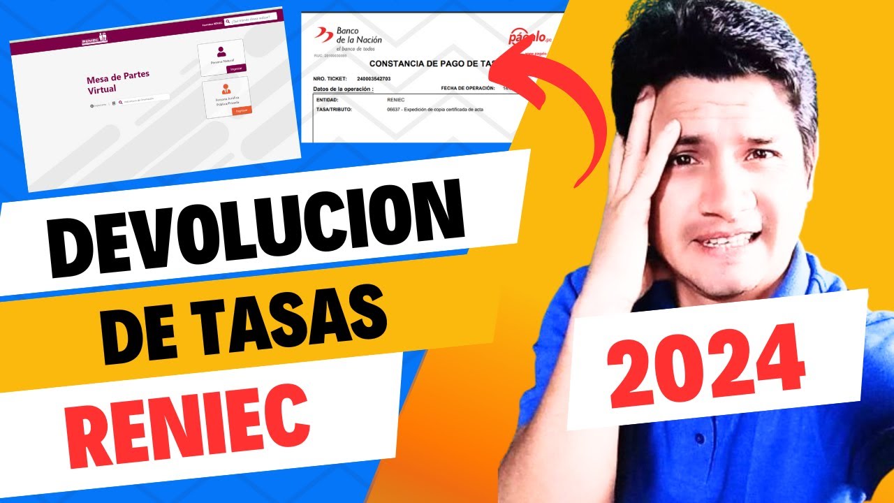 ¡DEVOLUCIÓN RENIEC 2024! TRÁMITE FÁCIL y RÁPIDO (PASO A PASO) 🇵🇪