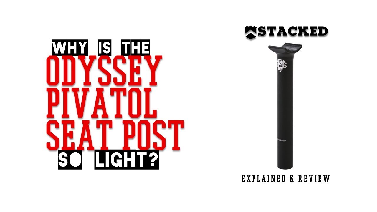 Odyssey bmx pivatol seat post explained and review