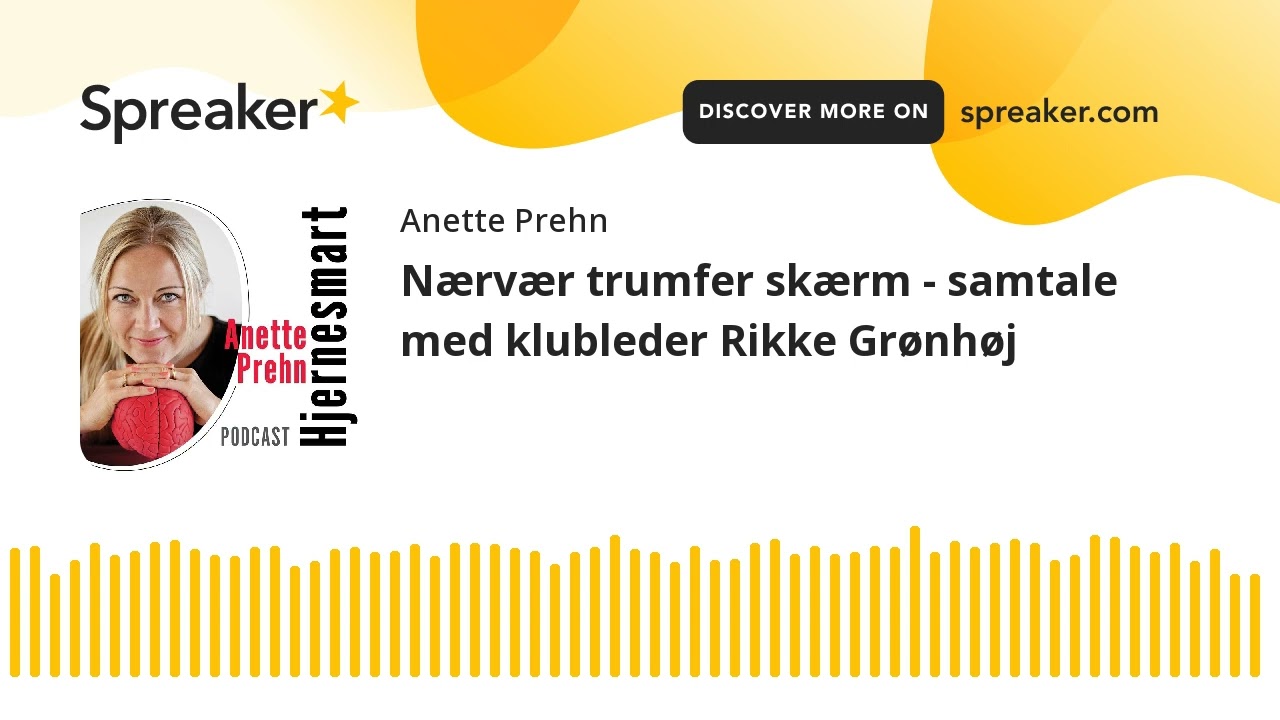 Nærvær trumfer skærm - samtale med klubleder Rikke Grønhøj