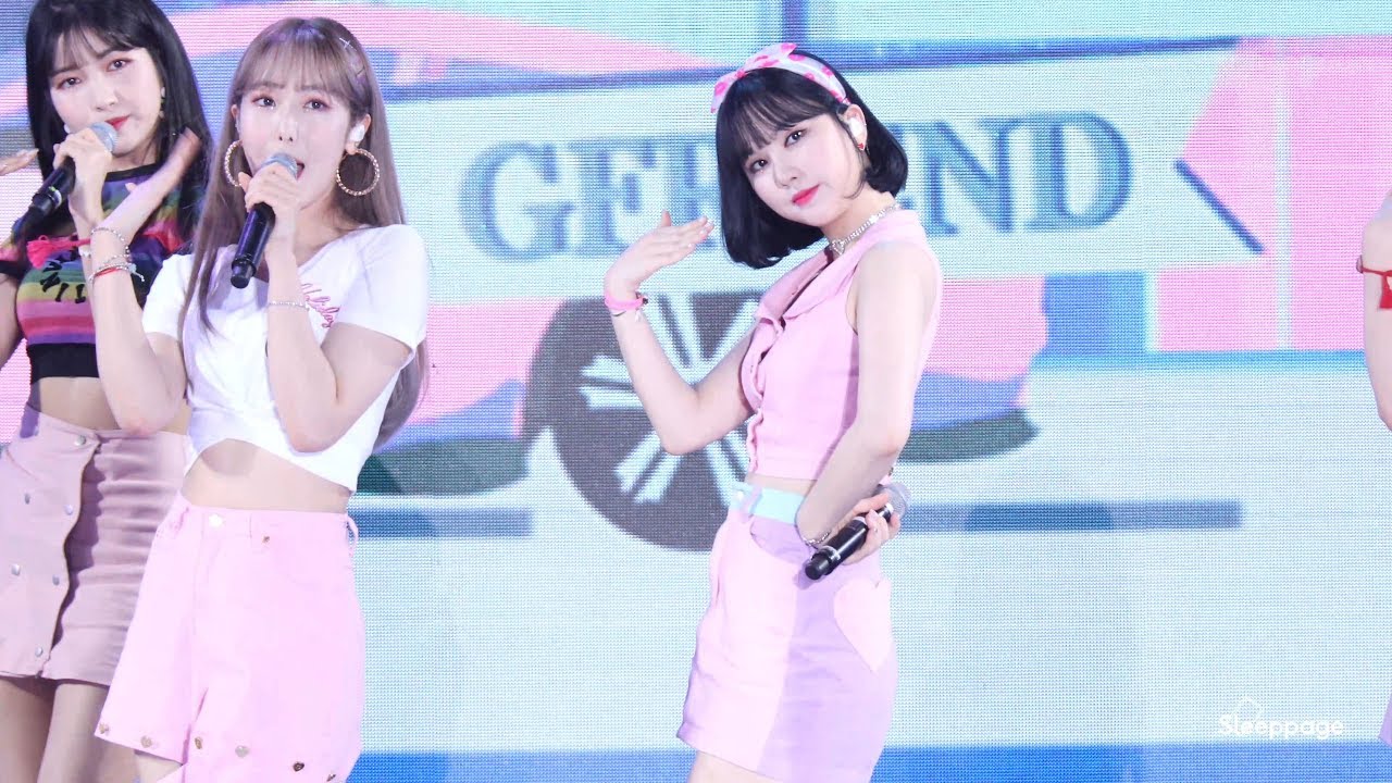 [4K] 180811 여자친구 GFriends 여름여름해  Sunny Summer 은하 Eunha @ DMZ평화콘서트 By Sleeppage