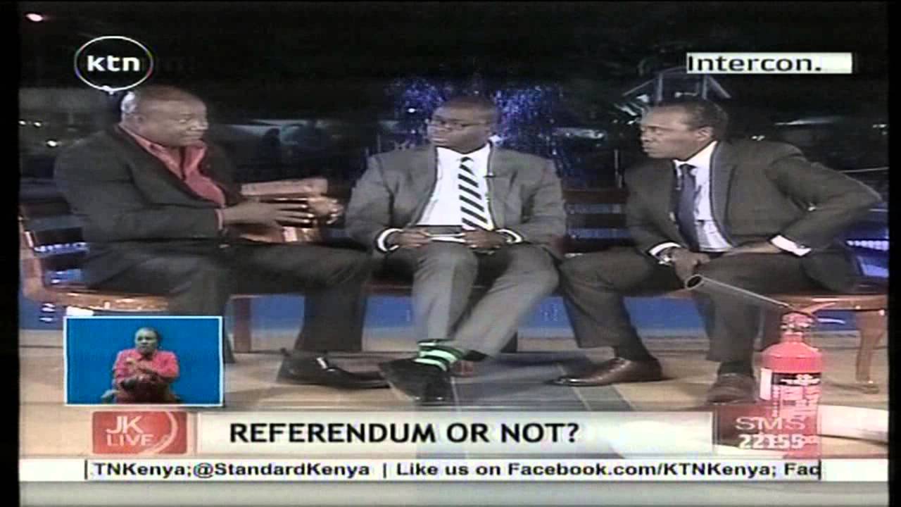 Jeff Koinange Live [Part 1] with Ken Okoth and Gwada Ogot - on Matters Referendum