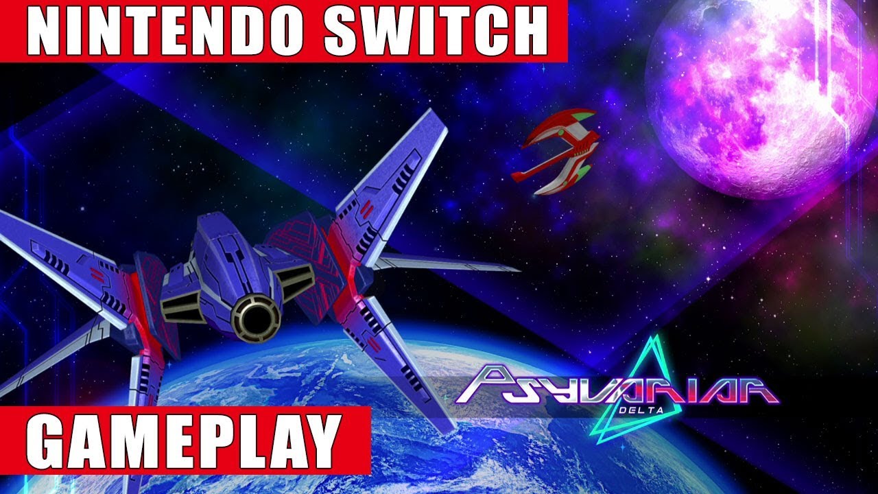 Psyvariar Delta Nintendo Switch Gameplay