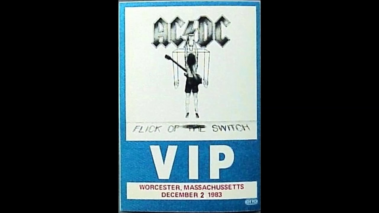 AC / DC - 05 - Back in black (Worcester - 1983)