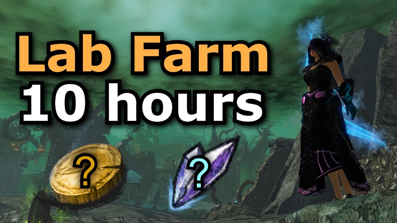 I did the Halloween Lab Farm for 10 hours straight...here's the result | Guild Wars 2