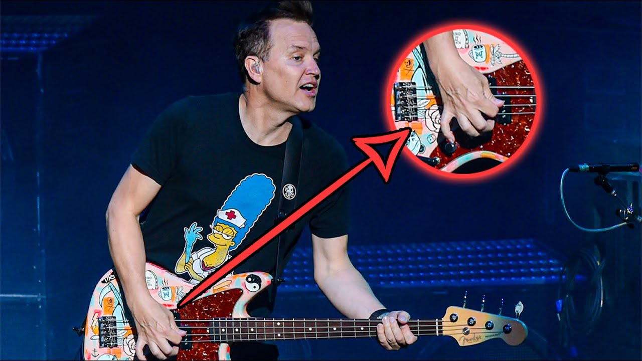 Mark Hoppus' Iconic Bass Trick!