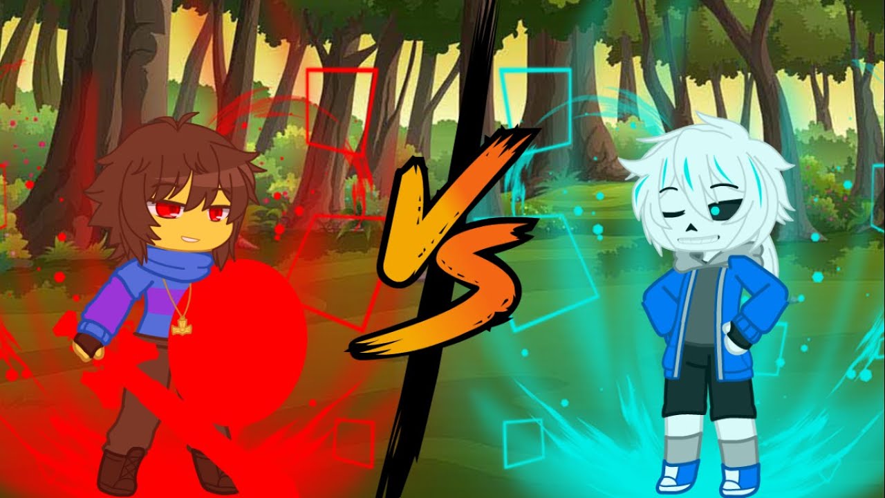 Glitchtale: Frisk VS Sans