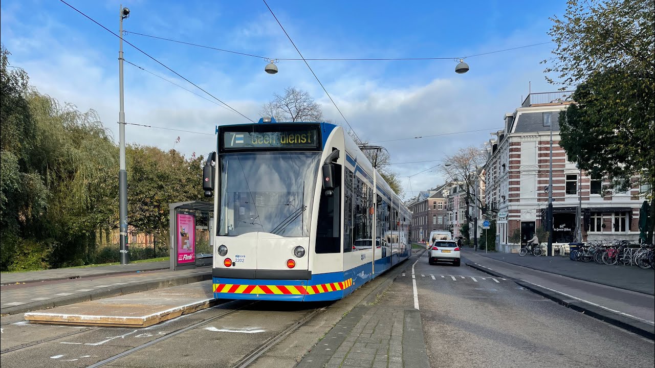 Pendeltram lijn 29 van Azartplein naar Alexanderplein