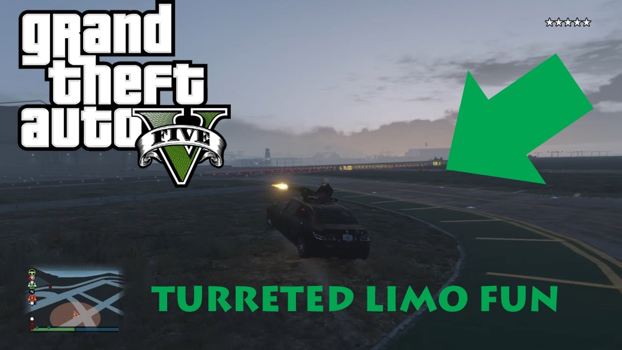 TURRETED LIMO FUN!!!??