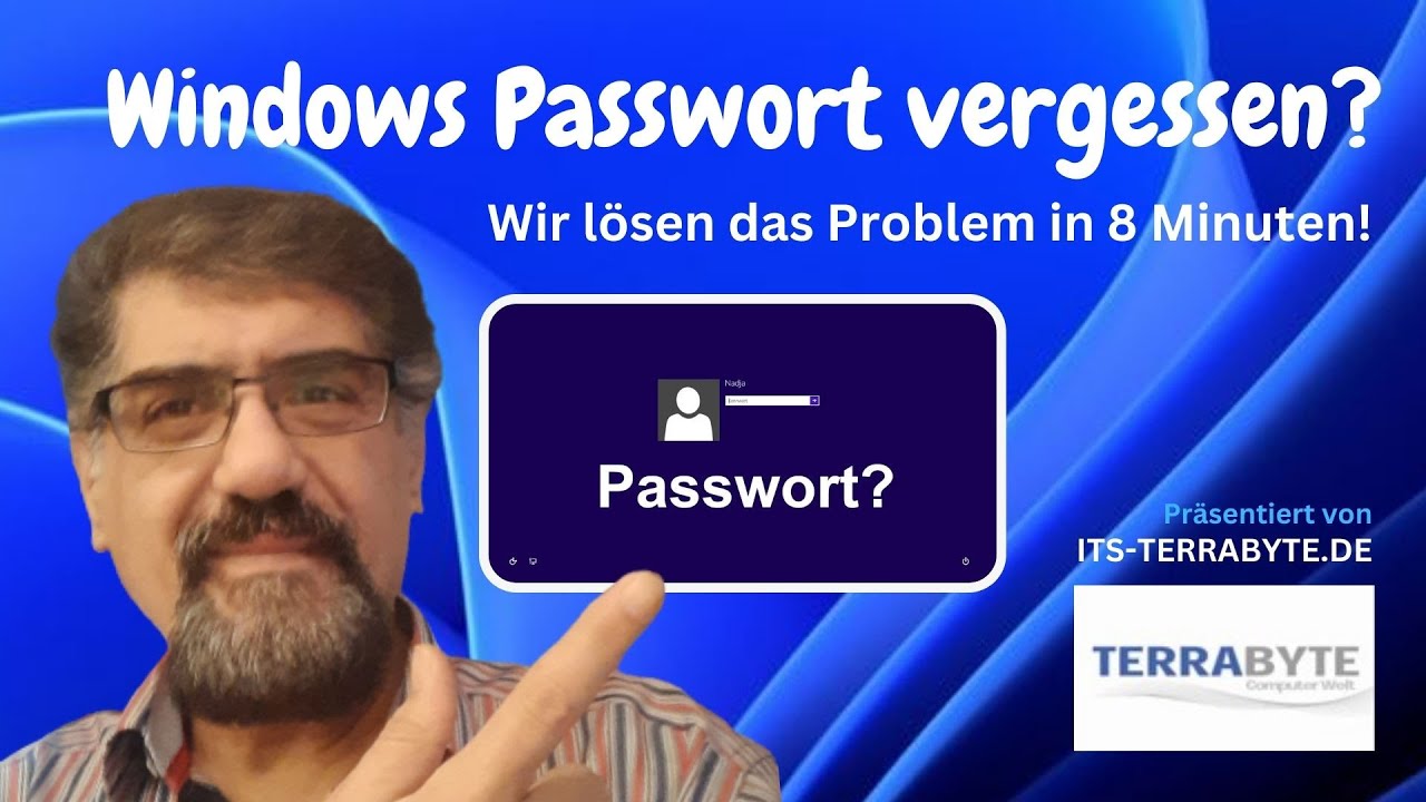 Windows Passwort vergessen? Innerhalb von 8 Minuten gelöst!