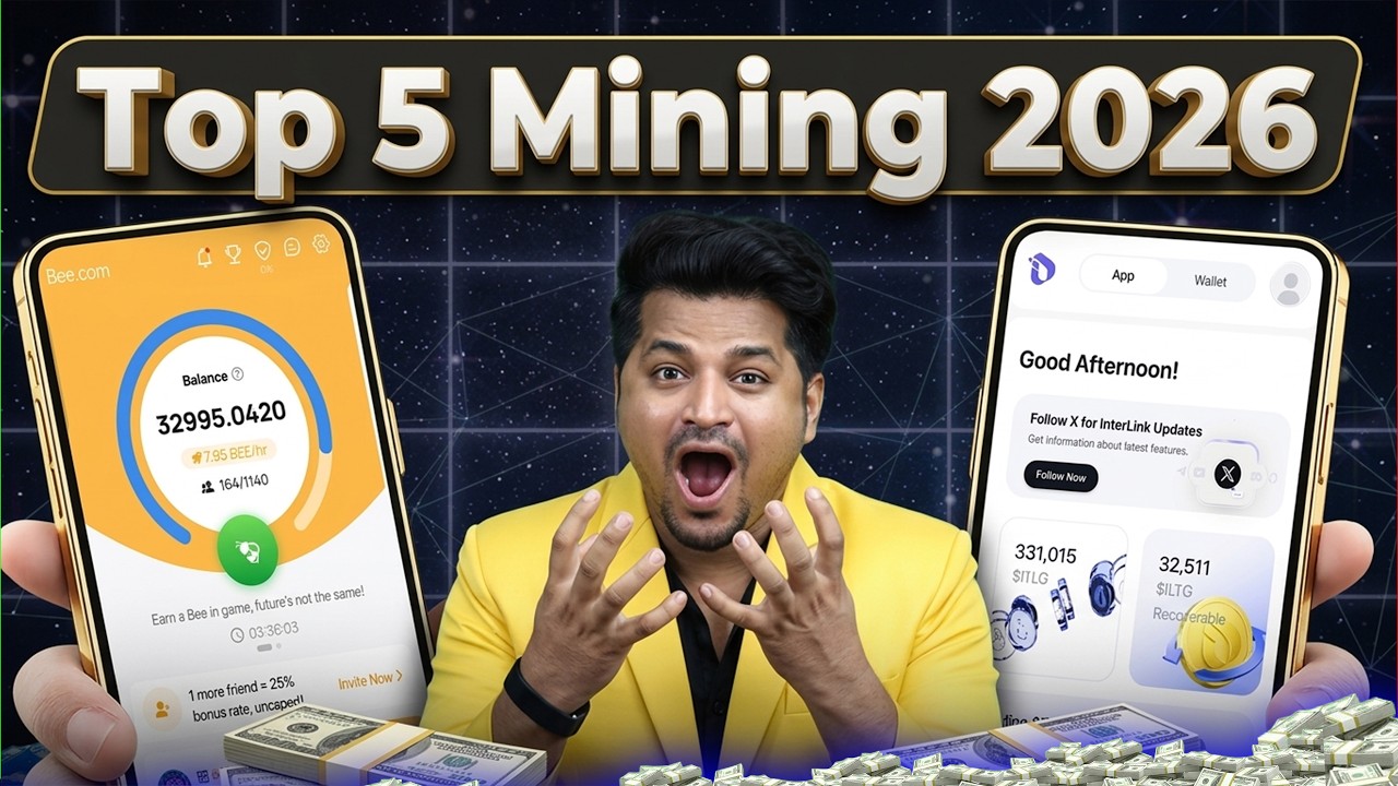 Best 5 Crypto Mining Apps Like Pi Network 🚀