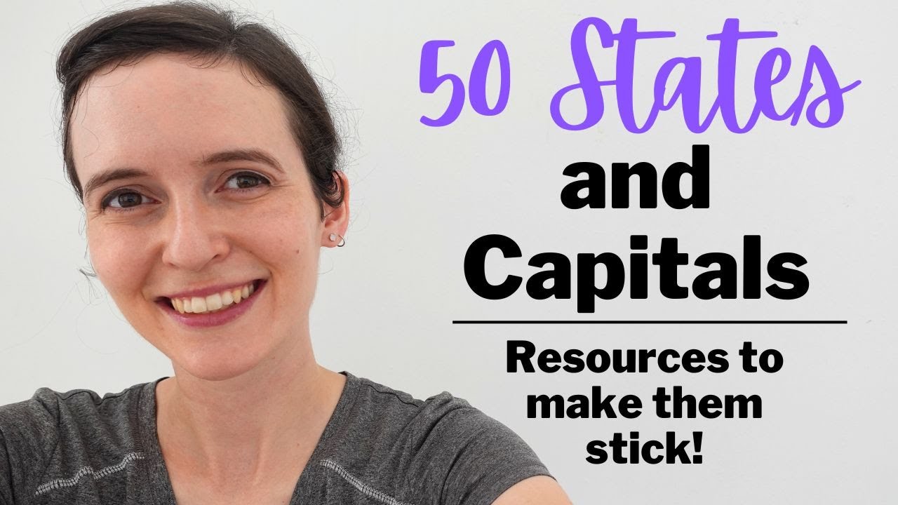 Learn the 50 States and Capitals | US Geography Resources for Homeschool