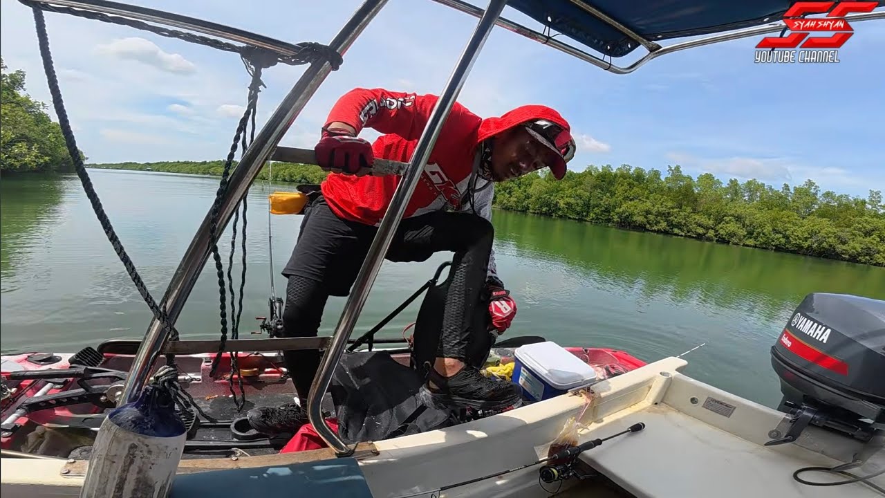 BARRA ELITE25 Hanyir di Bagan Lalang‼️ Kayak Fishing Sepang‼️