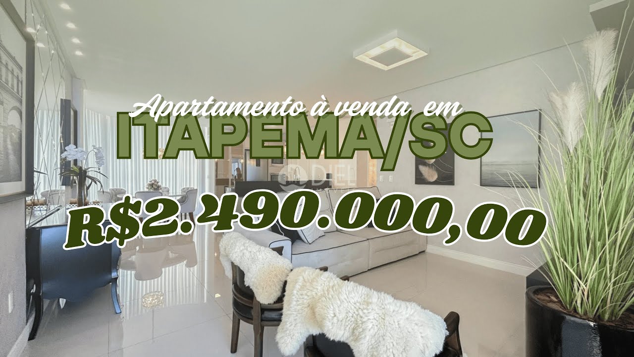 APARTAMENTO À VENDA NA MEIA PRAIA, EM ITAPEMA-SC