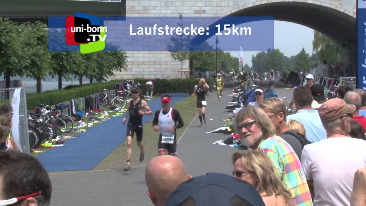 Uni Bonn beim Bonn Triathlon