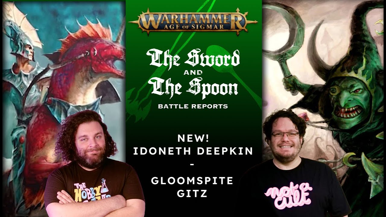 NEW Idoneth Deepkin v Gloomspite Gitz #games #IdonethDeepkin #NewAOS #adwip