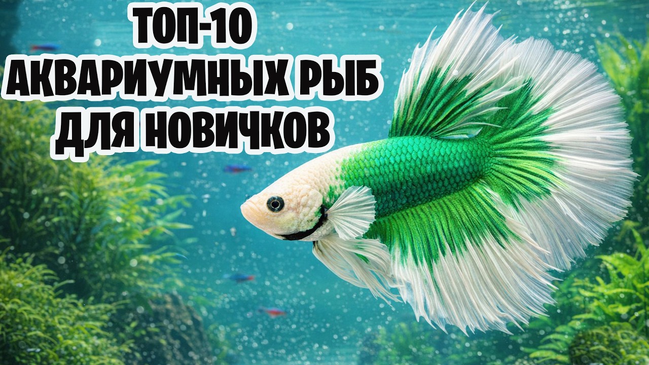 Топ‑10 - ЭТИ РЫБКИ ИДЕАЛЬНО ПОДОЙДУТ ДЛЯ НОВИЧКОВ