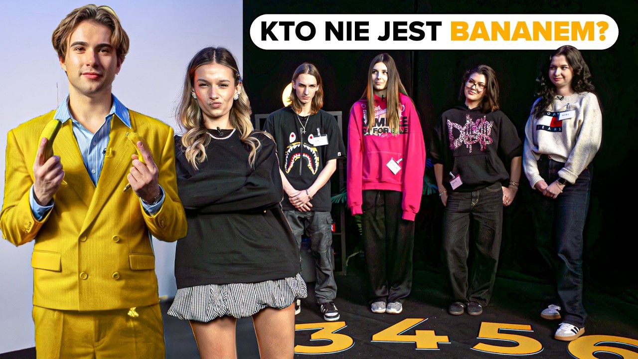 ODGADNIJ KTO NIE JEST BANANEM Z BARTKIEM KUBICKIM!