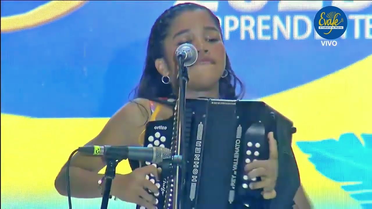 ANNY GULFO REINA FESTIVAL VALLENATO DE MUJERES EVAFE 2023 PUYA PLAZA ALFONSO LOPEZ