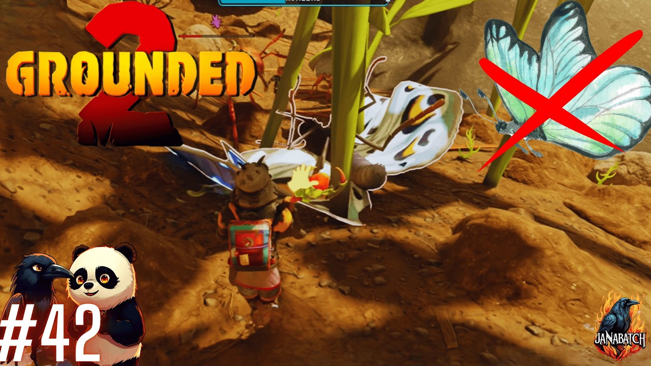 GROUNDED 2 🐞#42 - SCHMETTERLING Schlachtung!🌱
