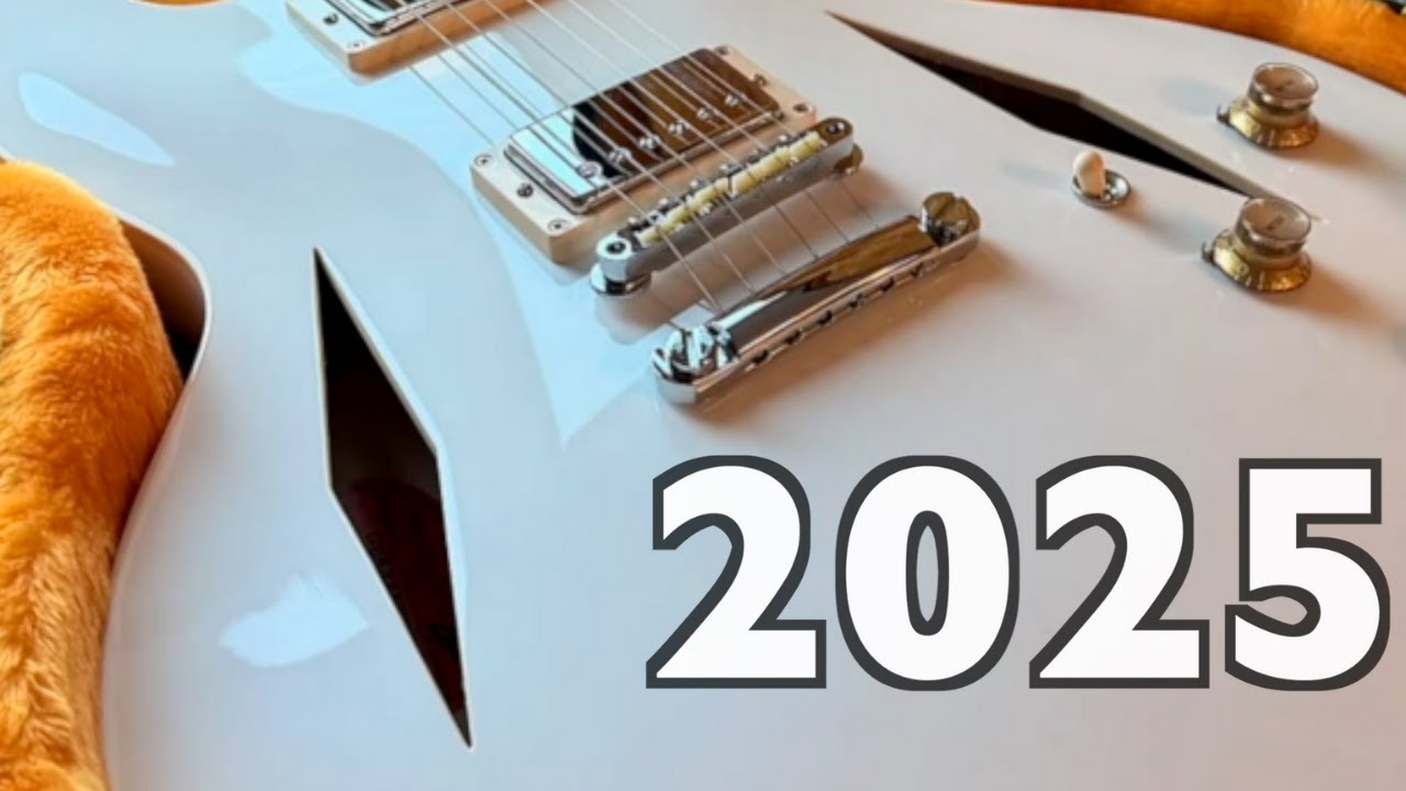 Nowy Dave Grohl właśnie się pojawił! | Gibson DG-335 White Limo z 2025 roku + inne wiadomości