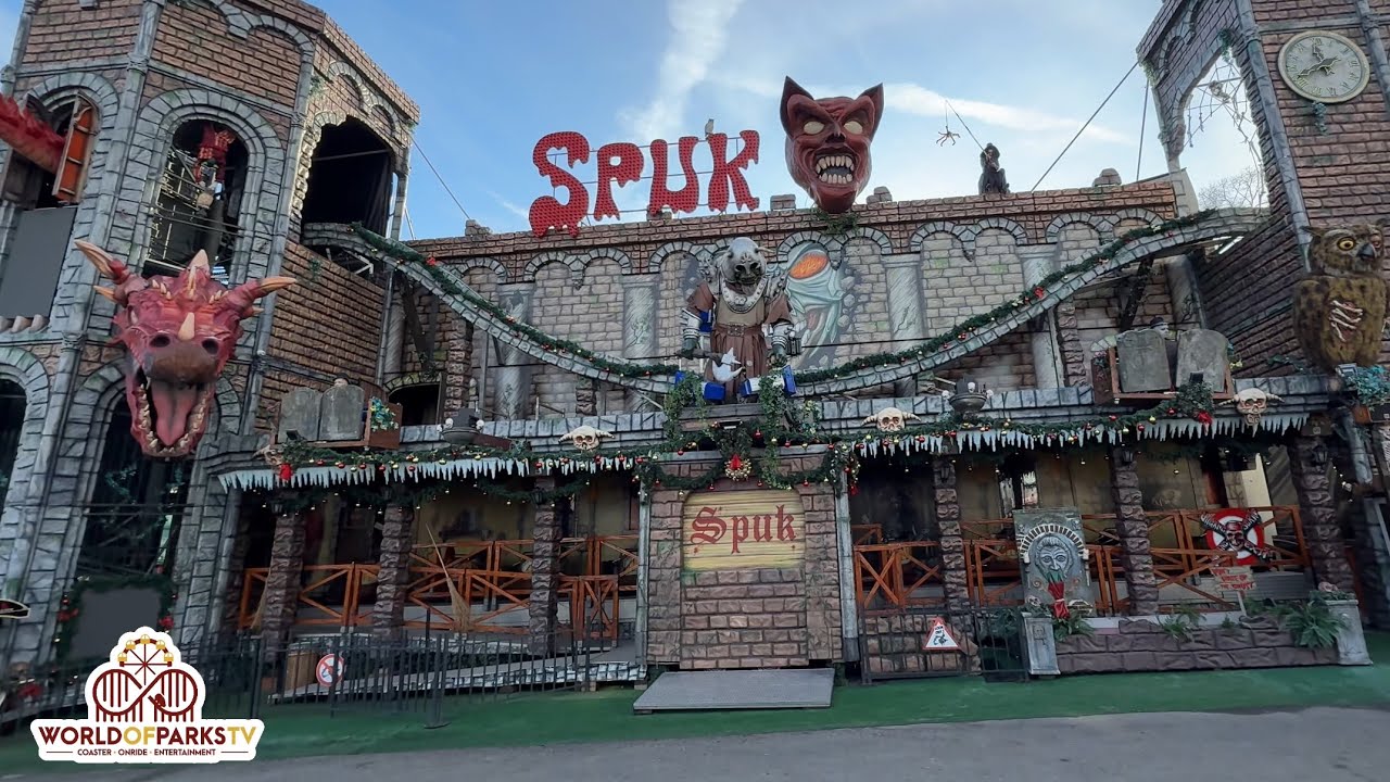 Spuk Der Geistercoaster (Onride) Cranger Weihnachtszauber 2025 - Ghost Train Coaster Sipkema-Lütjens