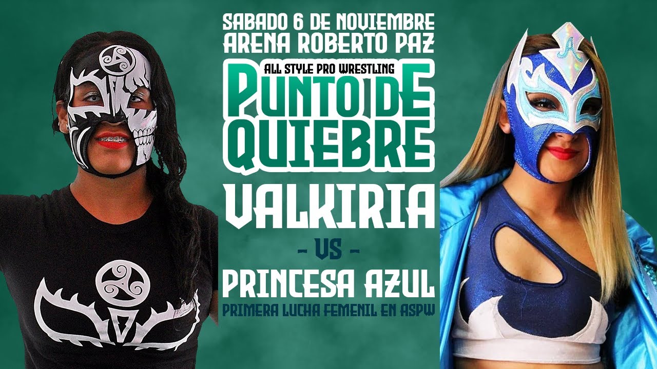 Princesa Azul vs. Valkyria | LUCHA COMPLETA | ASPW Punto de Quiebre (06.11.2021)