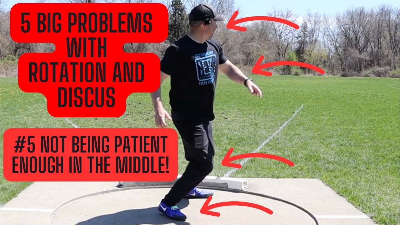 QUIT OPENING UP SO DANG EARLY!!! - Top 5 Problems with Rotational Shot Put and Discus Throwers