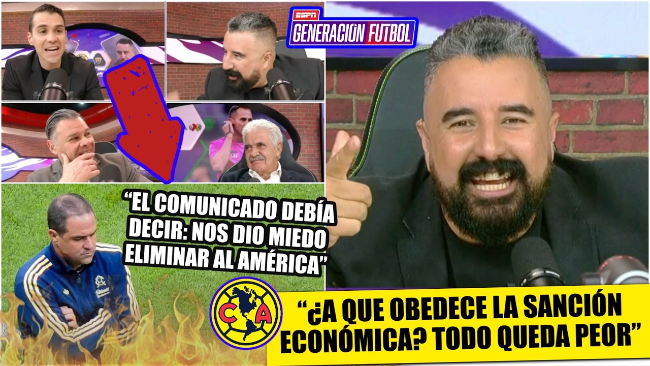 AM&Eacute;RICA MULTADA &Aacute;lvaro explot&oacute; por resoluci&oacute;n COMISI&Oacute;N DISCIPLINARIA: TODO QUEDA PEOR | Generaci&oacute;n F