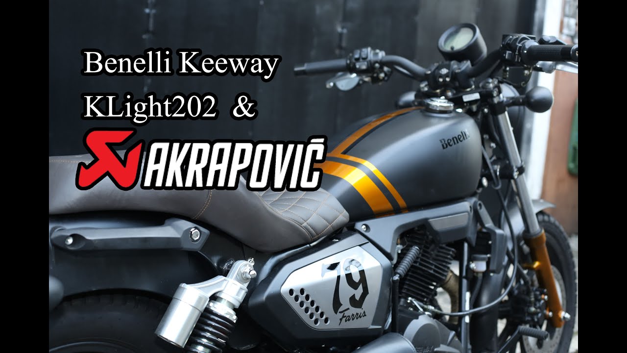 Benelli Keeway Klight 202 & Akrapovic
