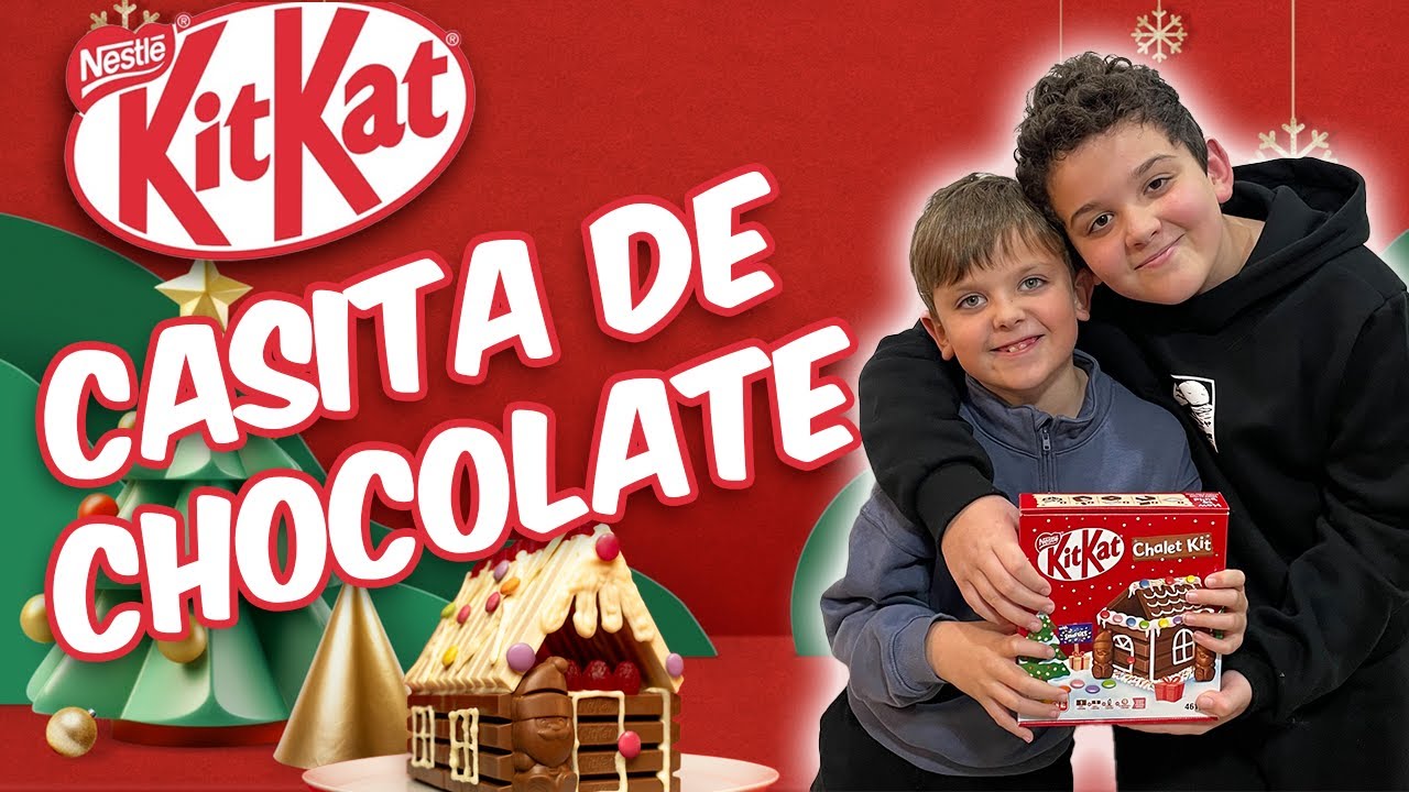 ¿Podemos montar esta casa de KitKat? 🧱🍫 | DIY con chocolate y glaseado