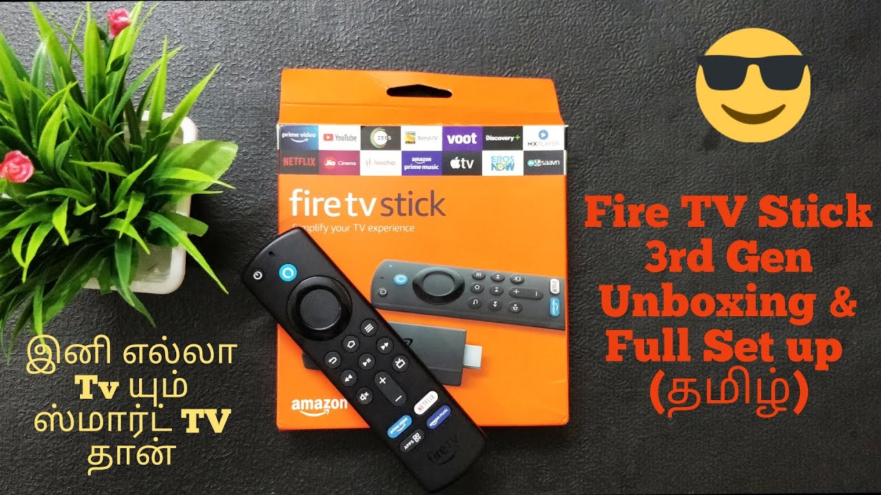 ⚡வேற Level Upgrade உடன்⚡Amazon Fire Tv stick 3rd Generation Unboxing⚡Set up & Review in Tamil⚡