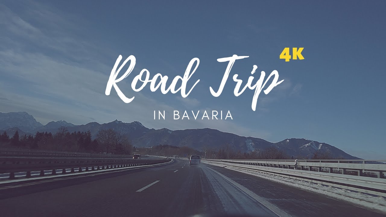 Traveling by car in Bavaria - Road trip to the Alps - Travel Cubed, Germany 4K