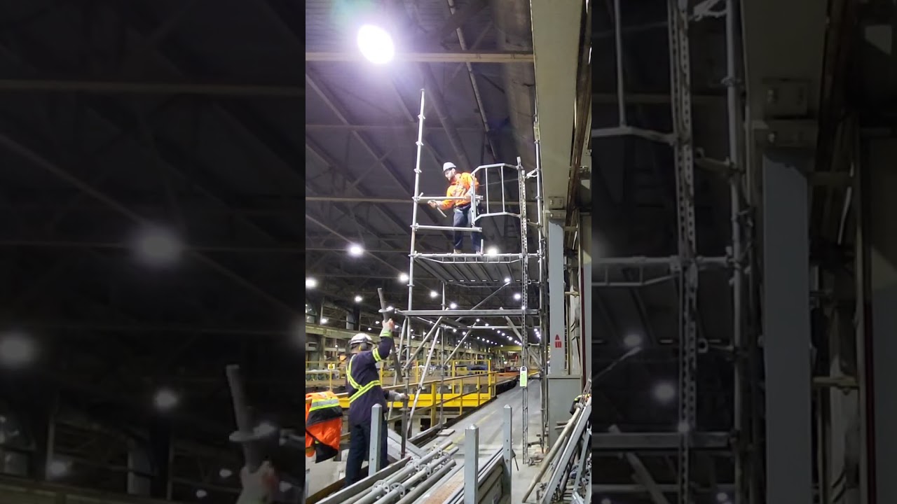 Scaffold dismantling brand system