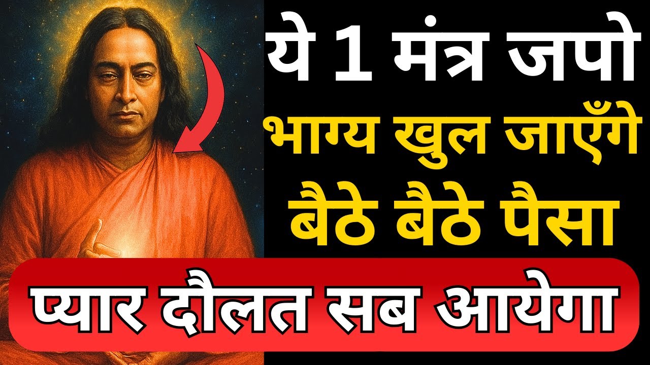 रोज़ नाम जाप करने से आपकी किस्मत ऐसे बदल जाएगी, यकीन नहीं होगा | Paramhansa Yogananda