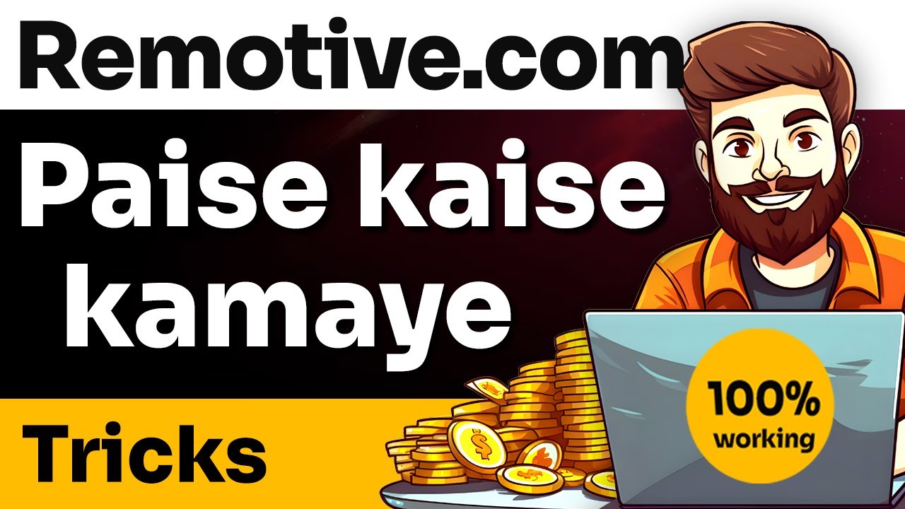 Remotive.com se paise kaise kanaye, Remote Jobs kaise milenge, work from home jobs