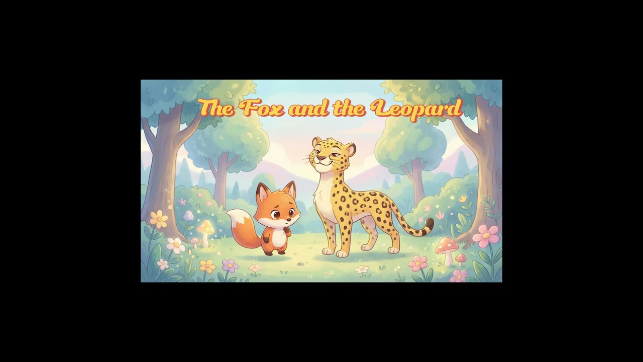 Reading Report｜The Fox and the Leopard｜Bilingual Story｜StoryTime Kids ｜EP89