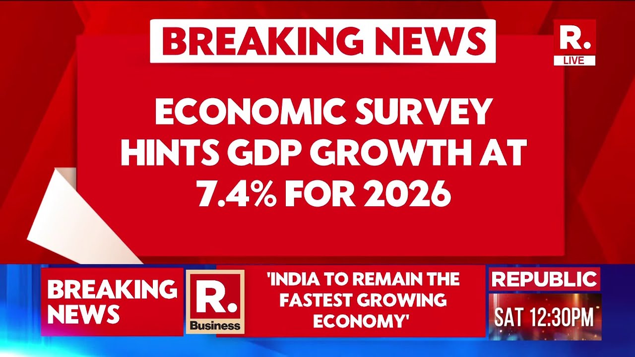Economic Survey 2026 LIVE Updates:Indian Economy Expected To Grow At 7.4% In Financial Year 2025-26