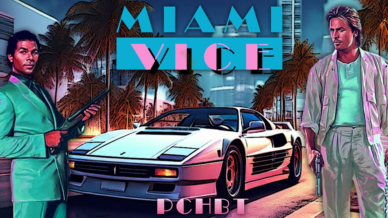 PCHBT - Miami Vice 2024 (Lyric Video) I Retrowave 2024