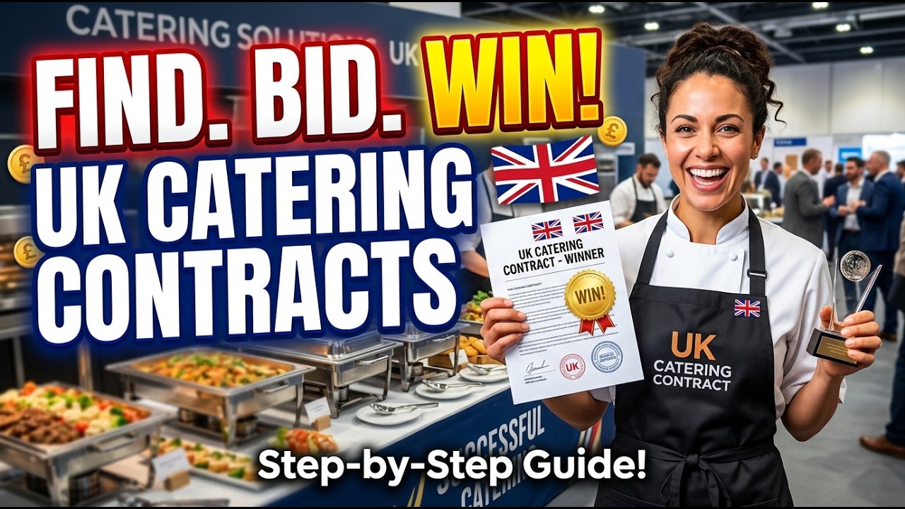How to Find, Bid and Win UK Catering Contracts (2026 Walkthrough)