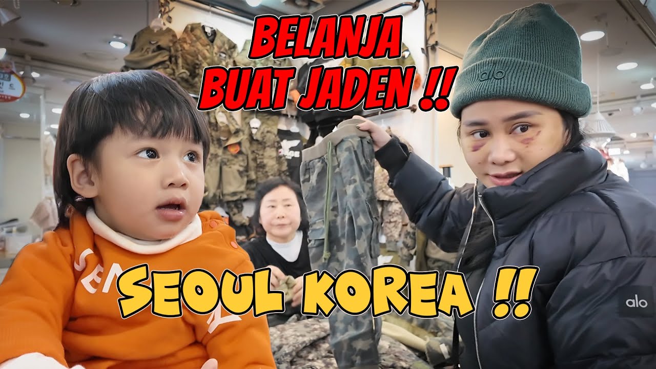 JADEN BELANJA BAJU BARU DI KOREA !!