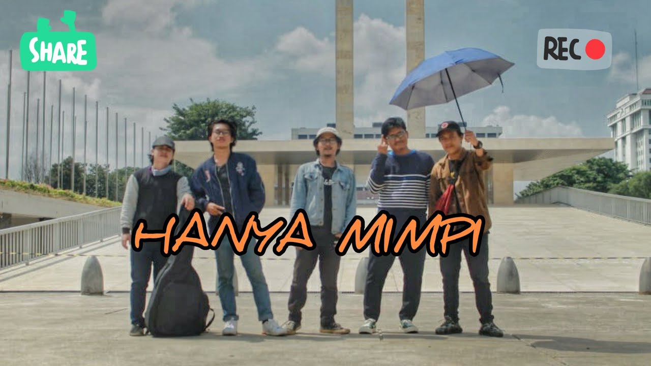 HANYA MIMPI - FORSKELLEN OFFICIAL ( Official Vidio Music Lyrik )