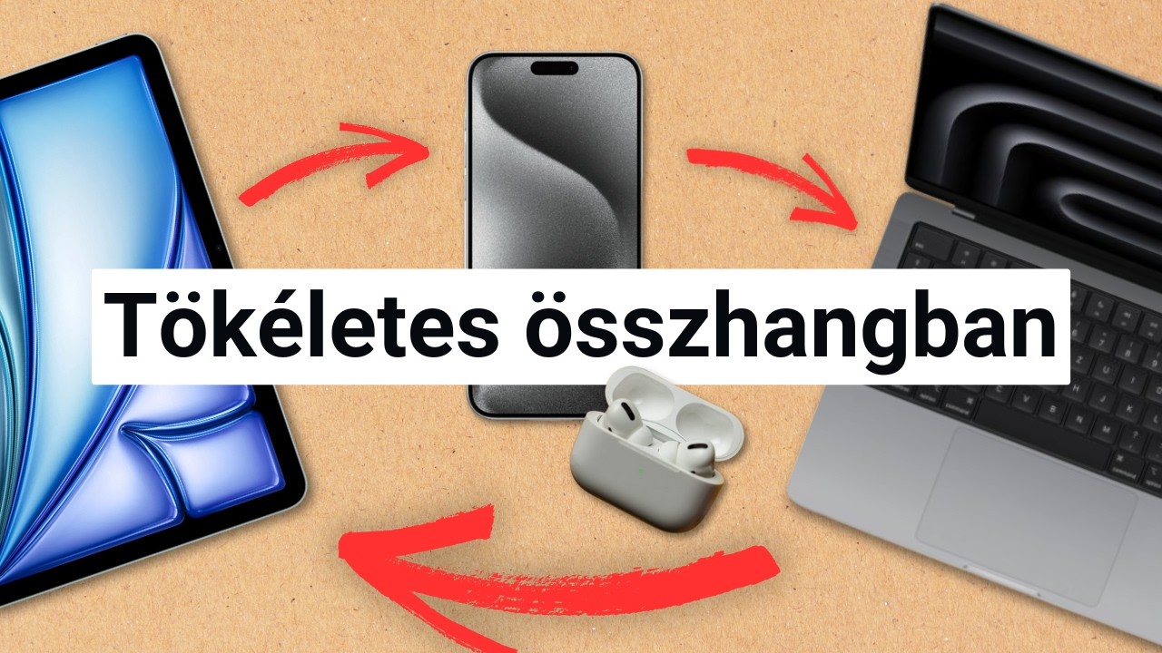 Ilyen trükköket is tud az Apple ökoszisztéma (iPhone és MacBook)