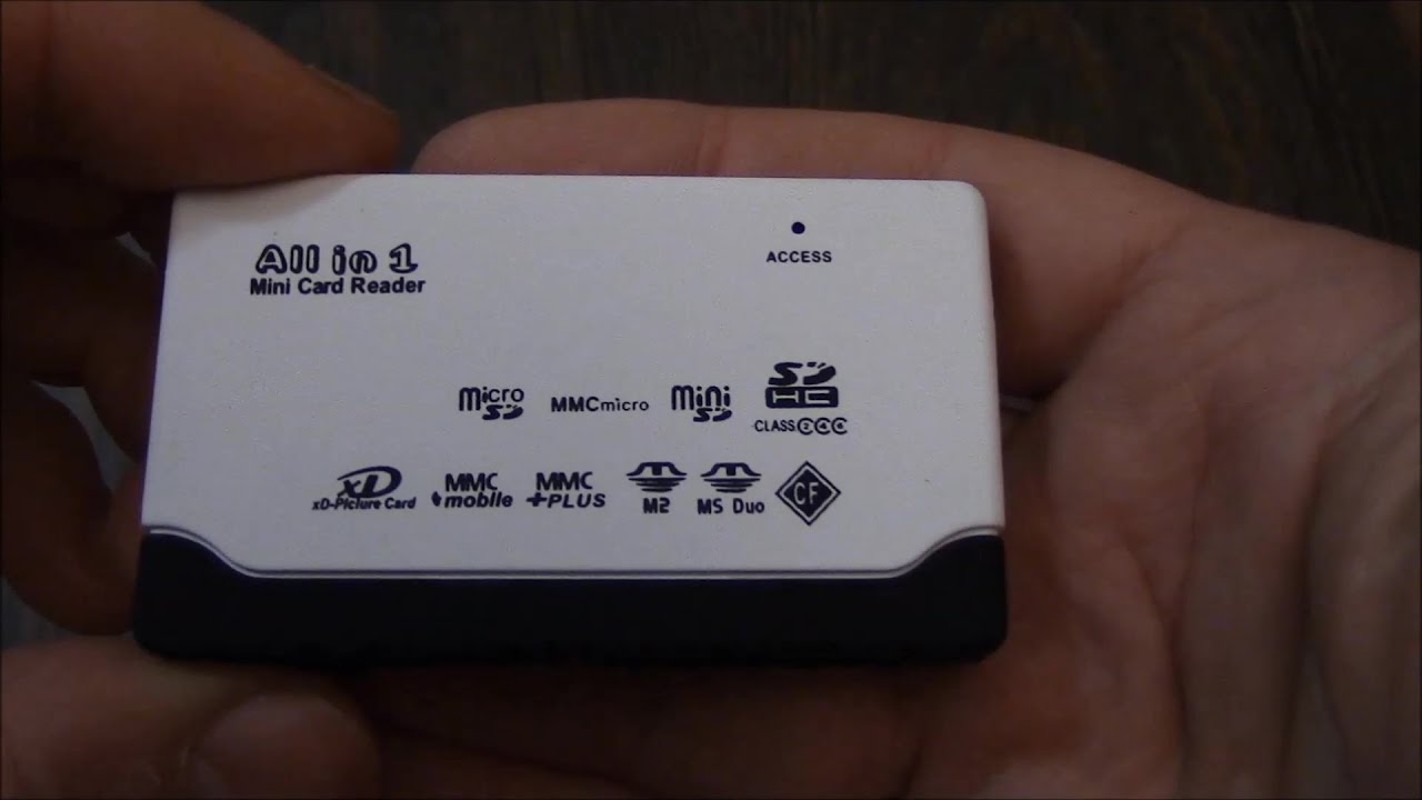 The All In One Mini Card Reader Instructions And Review
