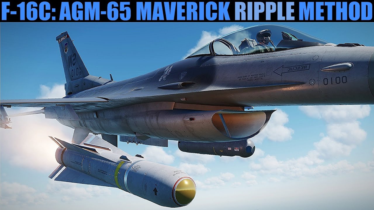 F-16C Viper: AGM-65 Maverick Ripple Tutorial | DCS WORLD