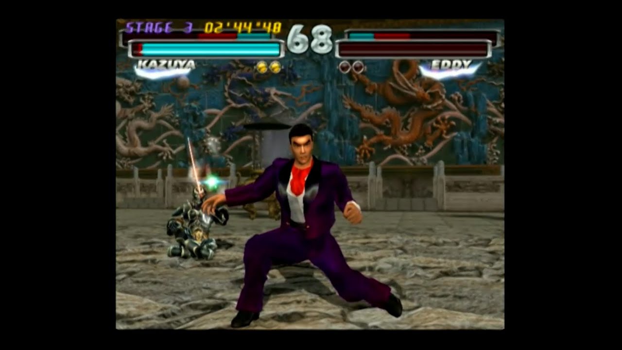 Tekken Tag Tournament PS2 - Arcade Mode with Kazuya & Yoshimitsu